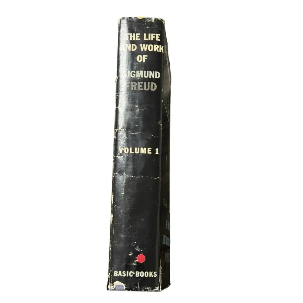 Ernest Jones THE LIFE AND WORK OF SIGMUND FREUD 3 Vol Set Basic Books 1950s